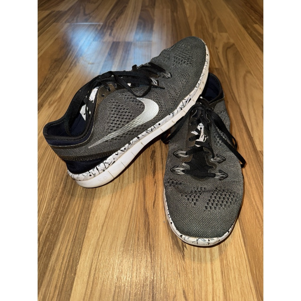 Nike Womens Free 5.0 TR Fit 5 Gray Running Shoes Sneakers Size 10 No Insoles